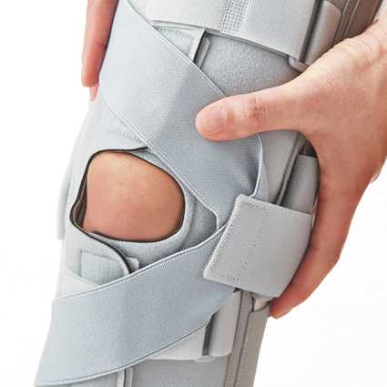 جبيرة الرباط الجانبي الداخلي للركبة من دكتور ميد الكورية 7