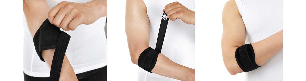 Tennis & Golf Elbow Wrap With Pads (7)